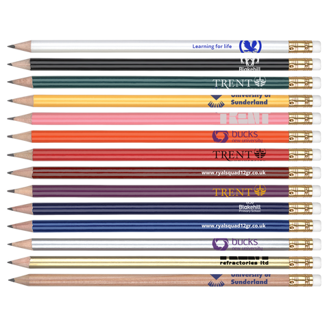  - Gold Ferrule Pencils - Unprinted sample  - PG Promotional Items