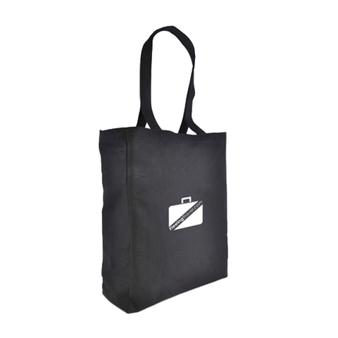  - 10oz Premium Black Shopper - Unprinted sample  - PG Promotional Items