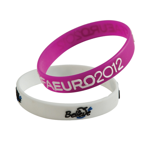  - Raised Profile Wristbands - Unprinted sample  - PG Promotional Items