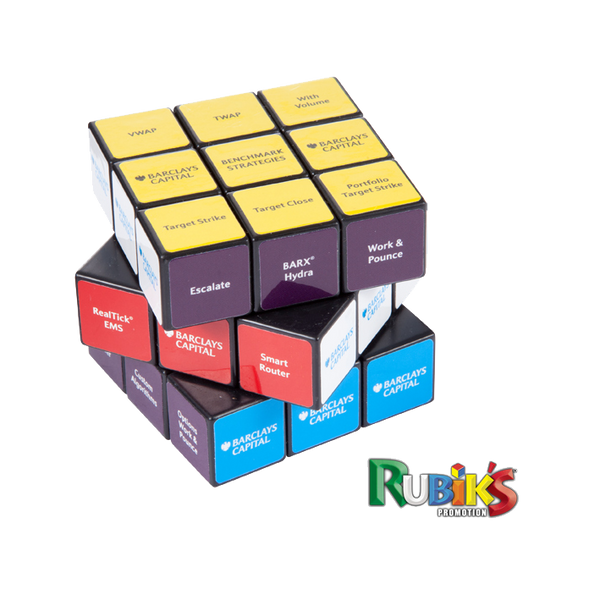 3 x 3 Rubiks Cubes - Unprinted sample