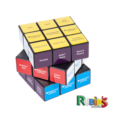 - 3 x 3 Rubiks Cubes - Unprinted sample  - PG Promotional Items