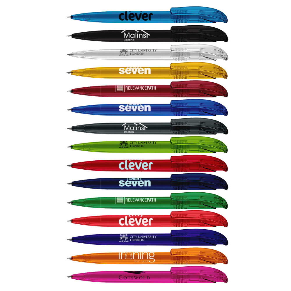 Senator Plastic Pens - Challenger Translucent  - PG Promotional Items