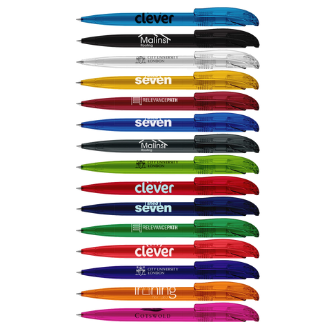 Senator Plastic Pens - Challenger Translucent  - PG Promotional Items