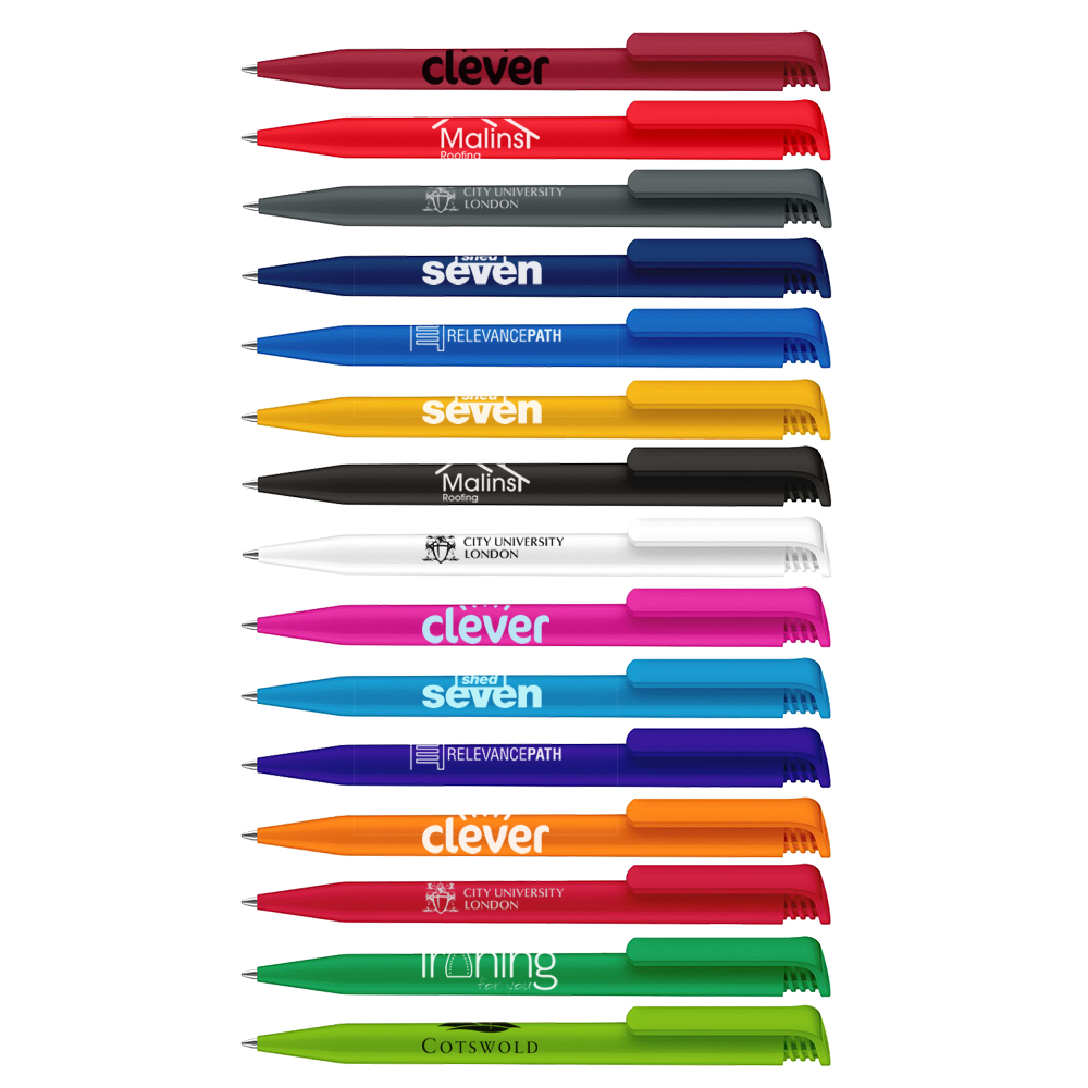 Senator Plastic Pens - Senator® Super Hit Pens  - PG Promotional Items