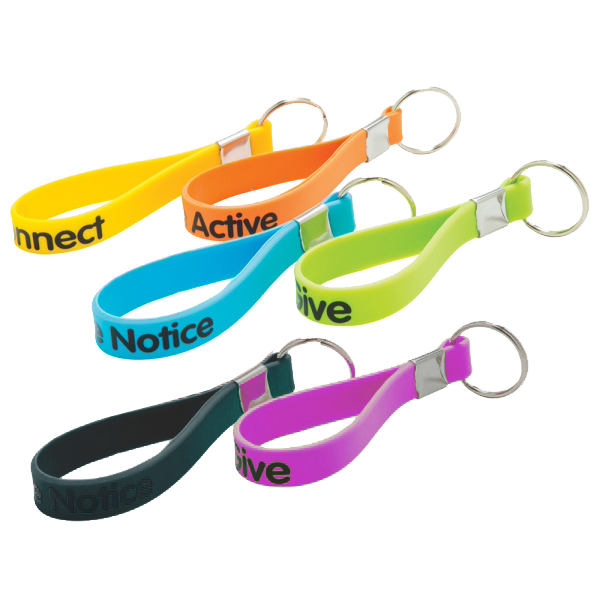 Silicone Ad Loops - Unprinted sample