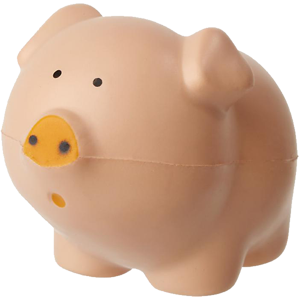 Printed Stress Pigs Promotional Stress Pigs Branded PG Promotional Items