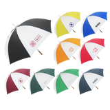 Umbrellas - Striped Value Umbrella  - PG Promotional Items