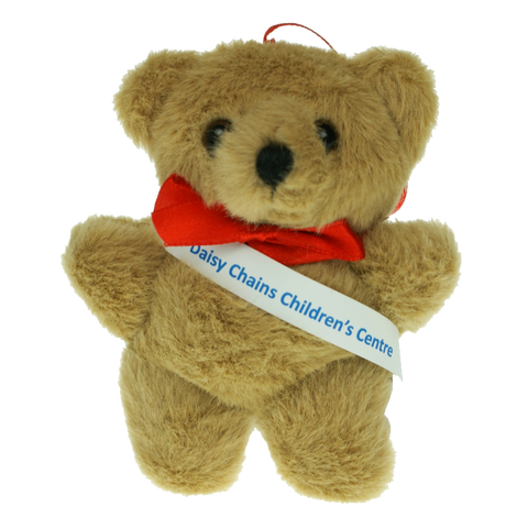  - Tiny Ted With Sash - Unprinted sample  - PG Promotional Items