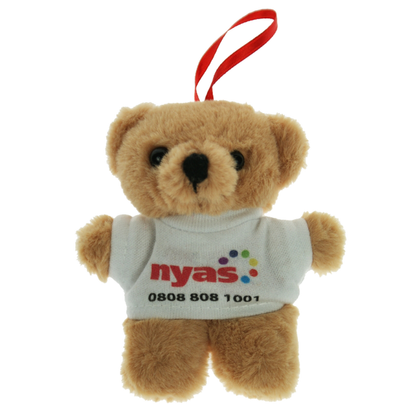 Tiny Ted With T-Shirt - Unprinted sample