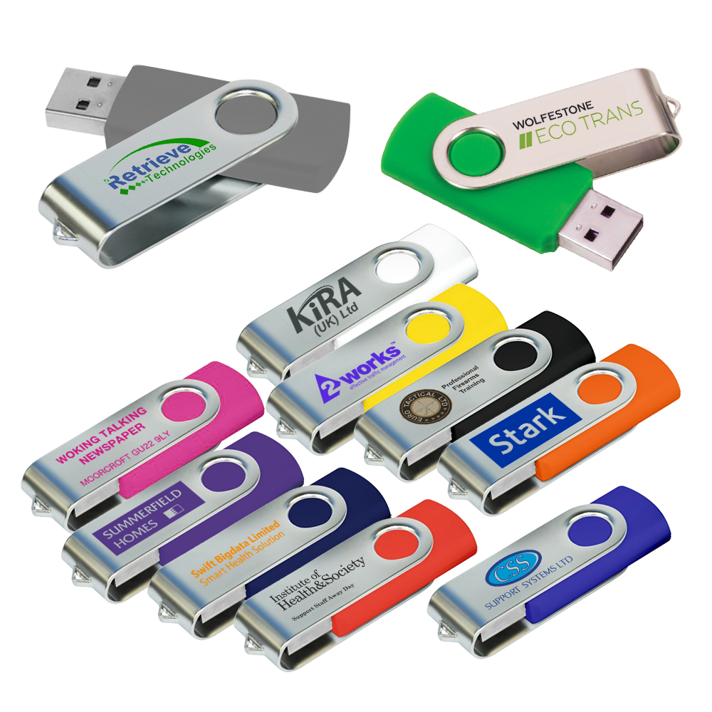 USBs - Twisty USBs 1GB  - PG Promotional Items