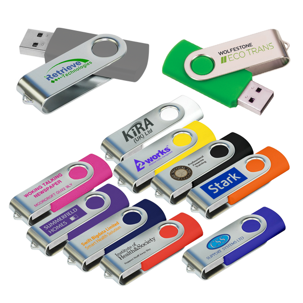 Twisty USBs 32GB - Unprinted sample