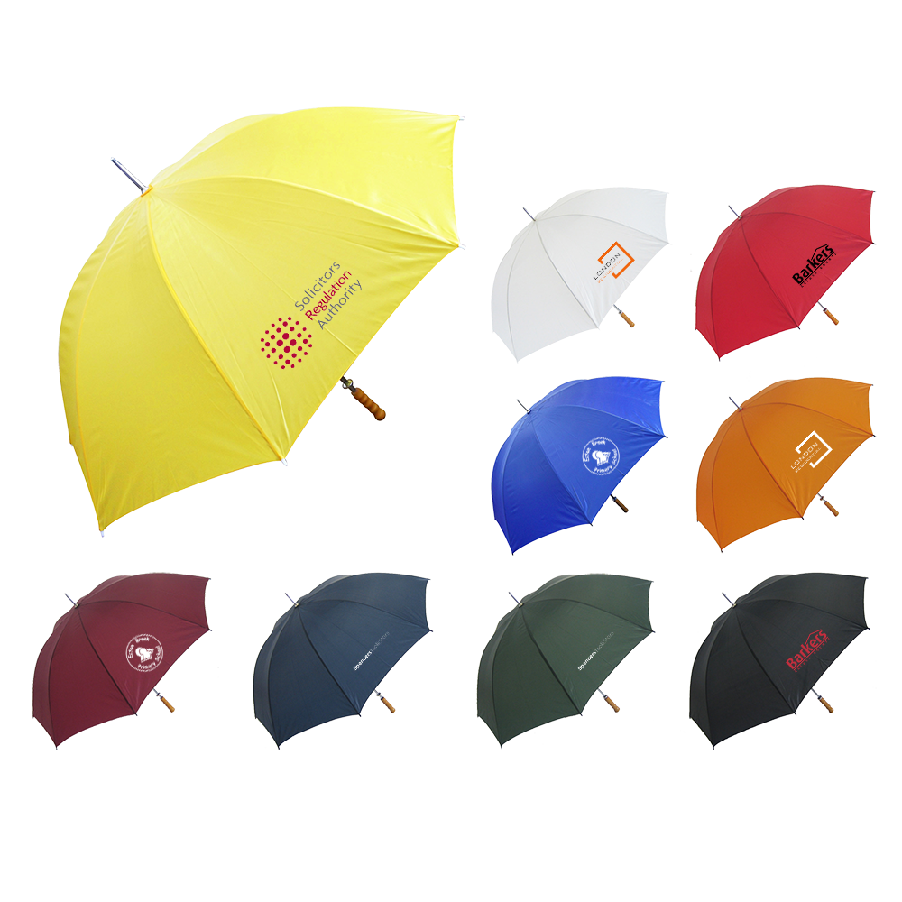 Umbrellas - Solid Value Umbrella  - PG Promotional Items