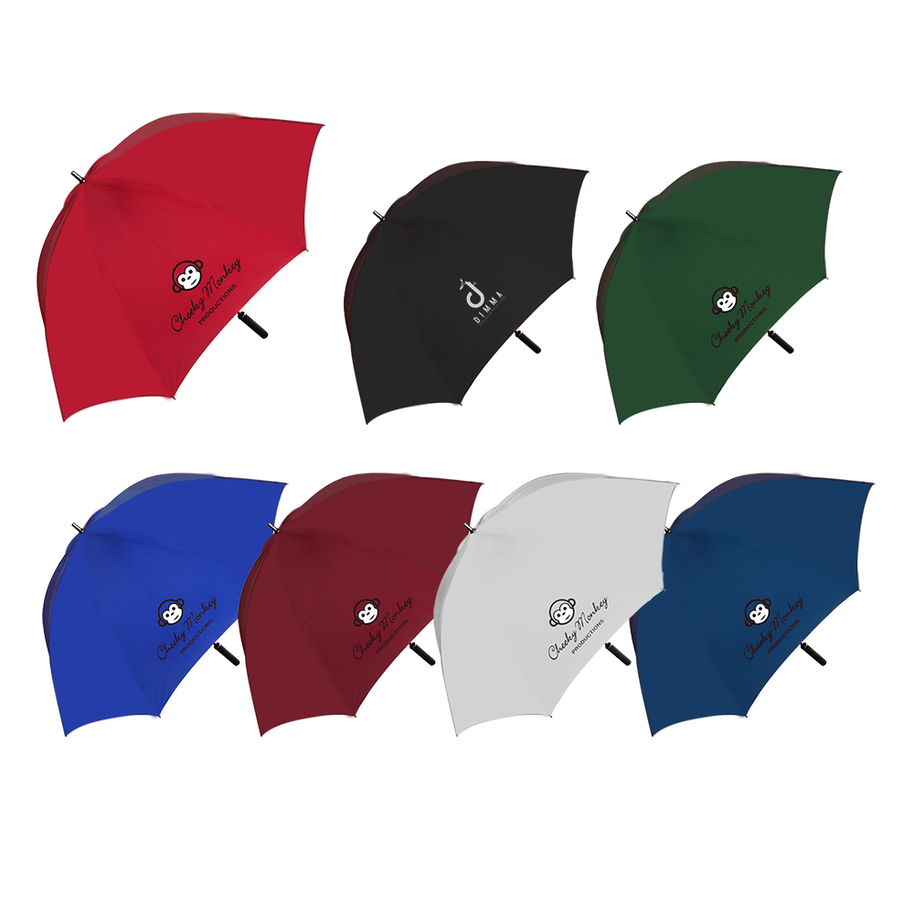 Umbrellas - Solid Storm Umbrellas  - PG Promotional Items