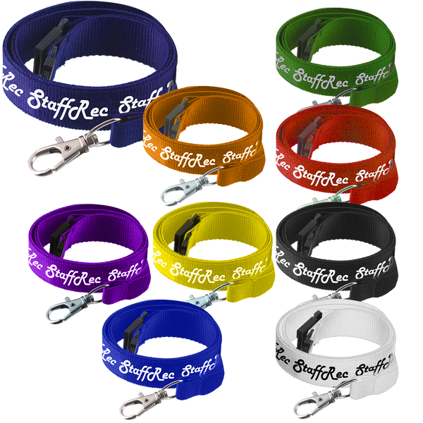 7 Day Lanyards - 20mm - Unprinted sample