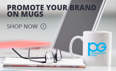 low minimum promotional mugs